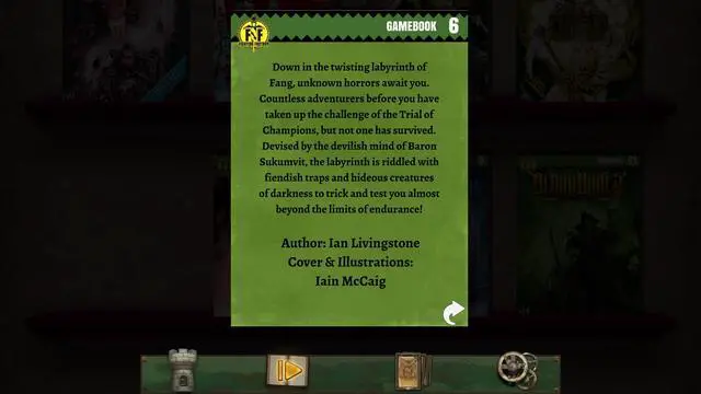 Alt view image 5 of 7 - Deathtrap Dungeon (Fighting Fantasy Classics) - PC [Steam Online Game Code]