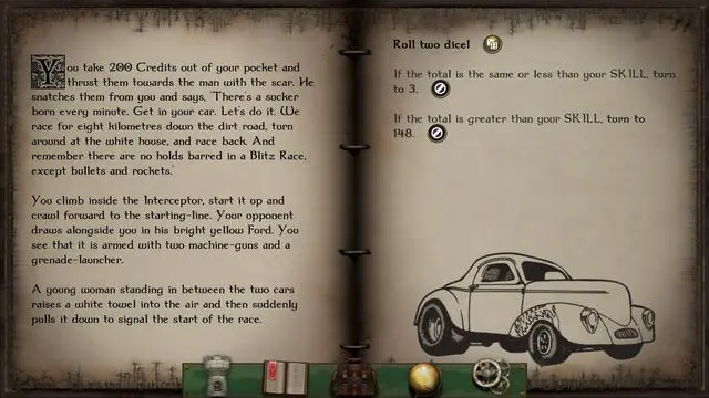 Alt view image 4 of 6 - Freeway Fighter (Fighting Fantasy Classics) - PC [Steam Online Game Code]