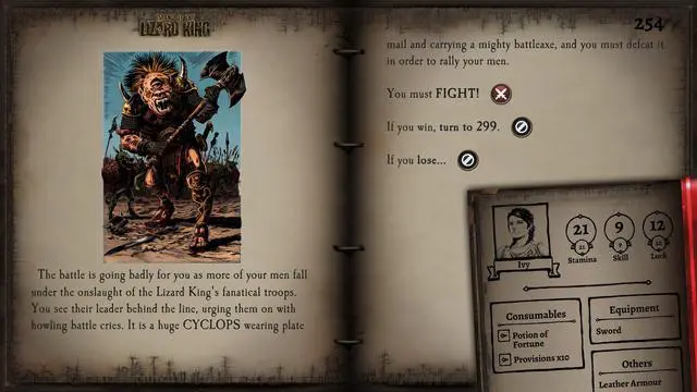 Alt view image 3 of 7 - Island of the Lizard King (Fighting Fantasy Classics) - PC [Steam Online Game Code]