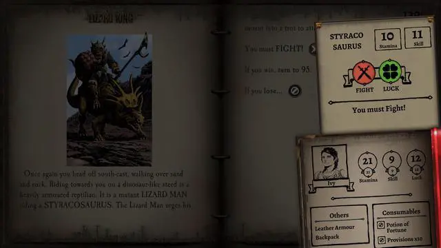 Alt view image 4 of 7 - Island of the Lizard King (Fighting Fantasy Classics) - PC [Steam Online Game Code]