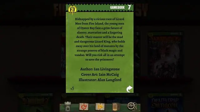 Alt view image 6 of 7 - Island of the Lizard King (Fighting Fantasy Classics) - PC [Steam Online Game Code]