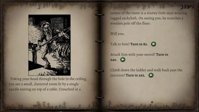 Alt view image 2 of 7 - Temple of Terror (Fighting Fantasy Classics) - PC [Steam Online Game Code]