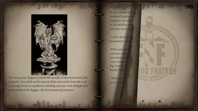 Alt view image 2 of 6 - Eye of the Dragon (Fighting Fantasy Classics) - PC [Steam Online Game Code]