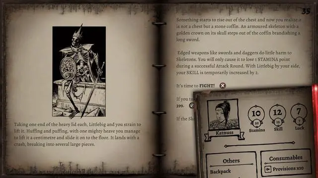 Alt view image 6 of 6 - Eye of the Dragon (Fighting Fantasy Classics) - PC [Steam Online Game Code]