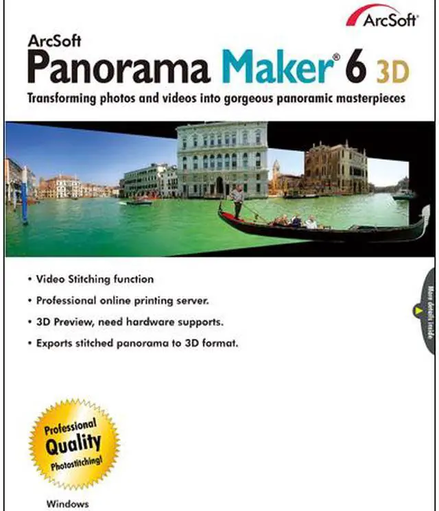 Main image of ArcSoft Panorama Maker 6 - Download