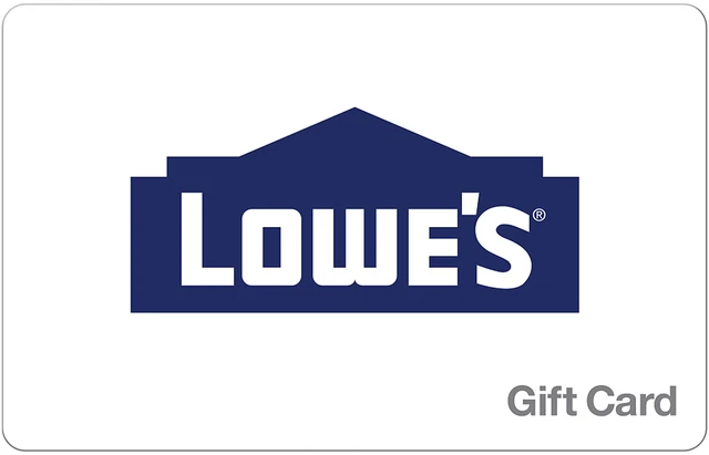 Main image of Lowe's $400 Gift Card (Email Delivery)