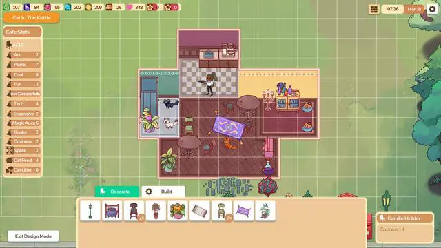 Alt view image 4 of 7 - Cat Cafe Manager - PC [Steam Online Game Code]