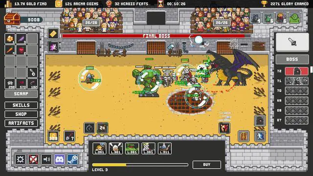 Alt view image 5 of 6 - Clicker Arena - PC [Steam Online Game Code]