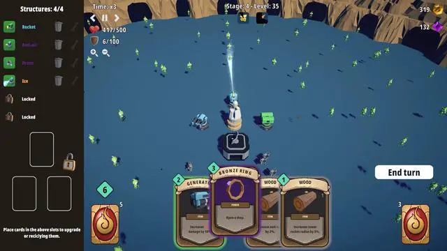 Alt view image 6 of 10 - Cards and Towers - PC [Steam Online Game Code]