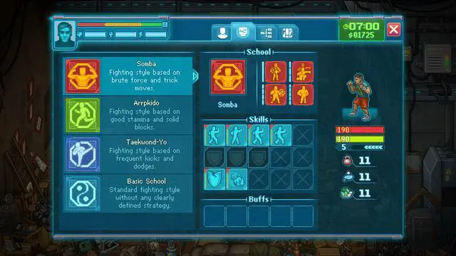 Alt view image 3 of 10 - Punch Club 2: Fast Forward - PC [Steam Online Game Code]