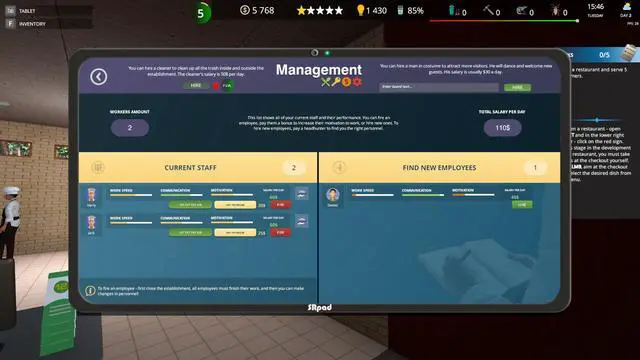 Alt view image 5 of 11 - Cafe Owner Simulator - PC [Steam Online Game Code]