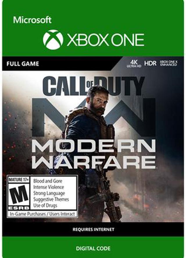 Modern warfare digital on sale code xbox one