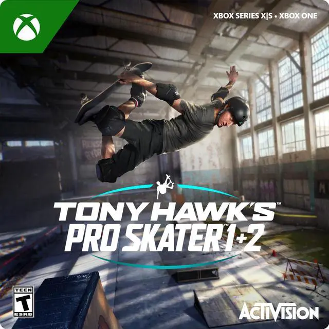 Main image of Tony Hawk's Pro Skater 1 + 2 - Standard Edition Xbox Series X|S, Xbox One [Digital Code]