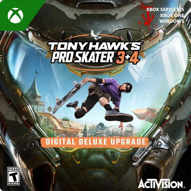 Main image of Tony Hawk's Pro Skater 3 + 4 - Digital Deluxe Upgrade Xbox Series X|S, Xbox One and Windows  [Digital Code]