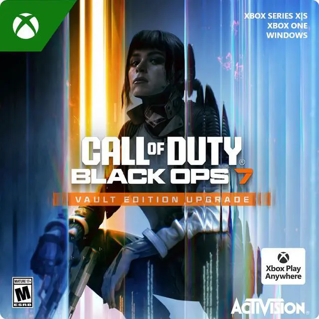 Main image of Call of Duty: Black Ops 7 - Vault Edition Upgrade Xbox Series X|S, Xbox One and Windows [Digital Code]