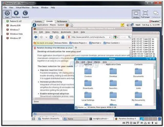 Alt view image 3 of 10 - Parallels Desktop 4 for Windows & Linux