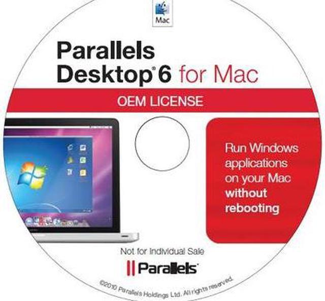 Main image of Parallels Desktop 6 for Mac 1 User for System Builders - OEM