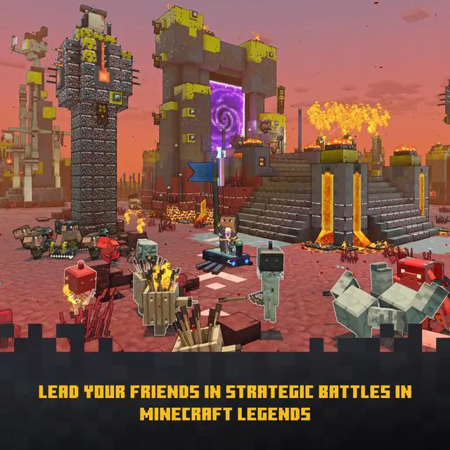 Alt view image 6 of 6 - Minecraft Triple Bundle (Minecraft Java & Bedrock Edition, Minecraft Dungeons, Minecraft Legends) Windows [Digital Code]