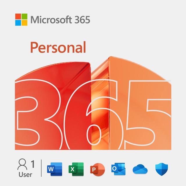 Main image of Microsoft 365 Personal | 12-Month Subscription, 1 person | Premium Office apps - now with Copilot | 1TB OneDrive cloud storage | PC/Mac Download