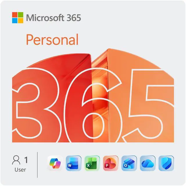 Main image of Microsoft 365 Personal | 12-Month Subscription, 1 person | Word, Excel, PowerPoint | 1TB OneDrive cloud storage | PC/Mac Instant Download