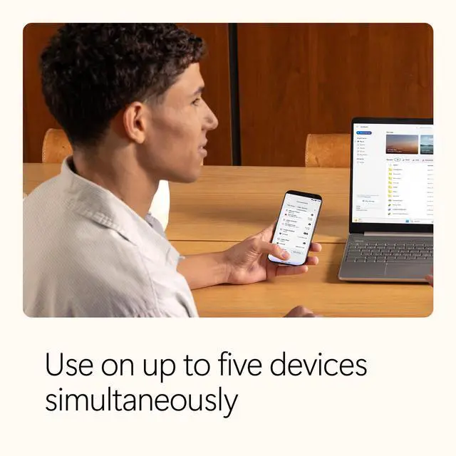 Alt view image 2 of 5 - Microsoft 365 Personal | 12-Month Subscription, 1 person | Word, Excel, PowerPoint | 1TB OneDrive cloud storage | PC/Mac Instant Download