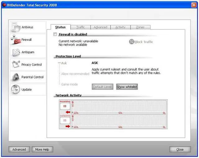 Alt view image 12 of 16 - Bitdefender Total Security 2008 - 2 Year / 3 PC
