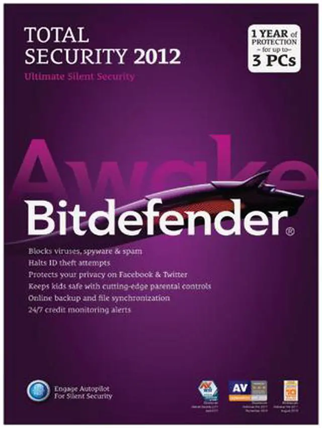 Main image of Bitdefender Total Security 2012 - 3 User