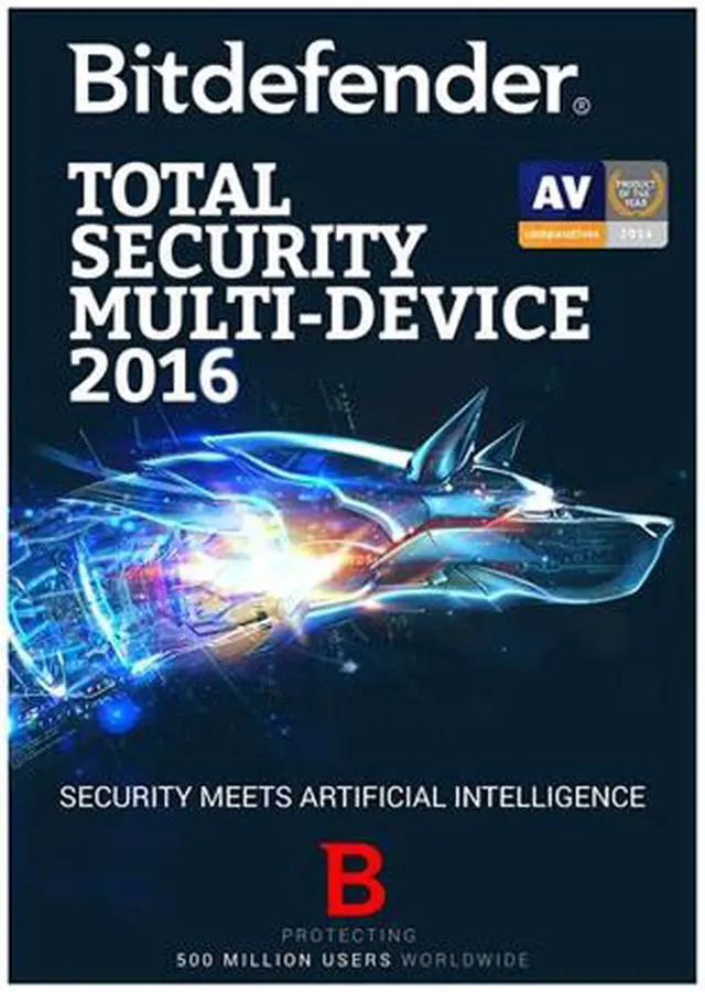 Main image of Bitdefender Total Security Multi-Device 2016 - 3 Devices 2 Year - Download