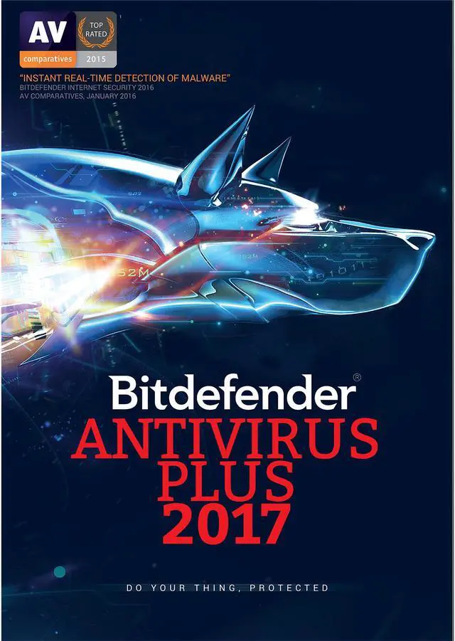 Main image of Bitdefender Antivirus Plus 2017 - 1 PC