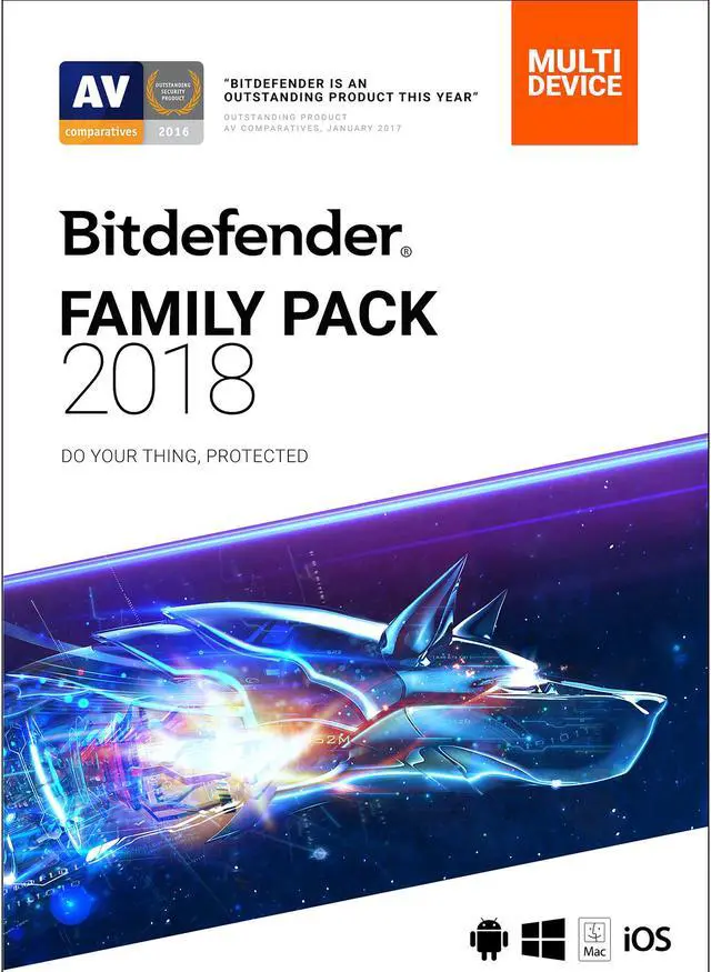 Main image of Bitdefender Family Pack 2018 Unlimited Devices / 2 Years