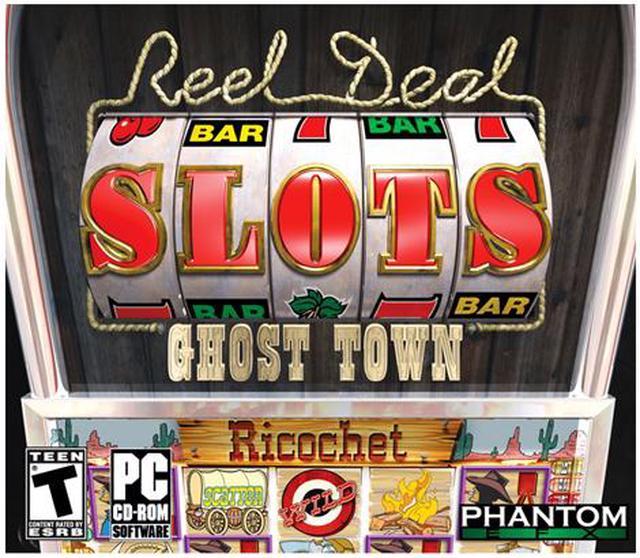 EFX Reel Deal Slots Ghost Town Jewel Case PC Game 