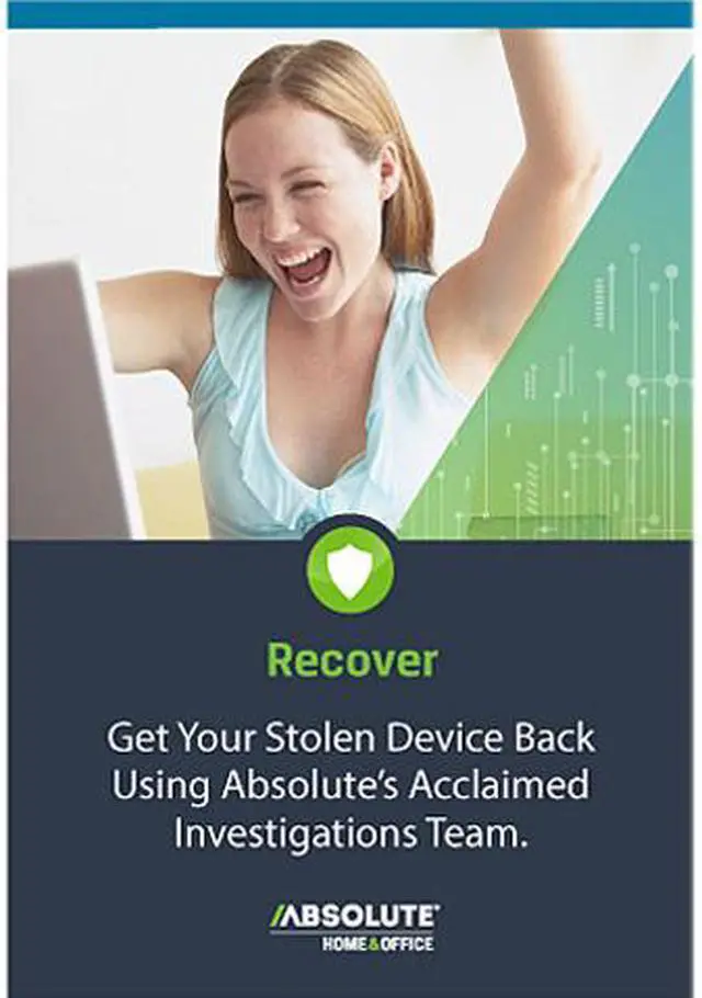 Alt view image 4 of 6 - Absolute Standard Home & Office (Locate, Protect and Recover your Data & Device) 1 Year - Download