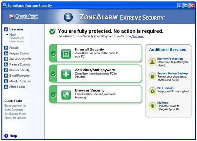 Alt view image 2 of 7 - Zone Labs Zonealarm Extreme Security