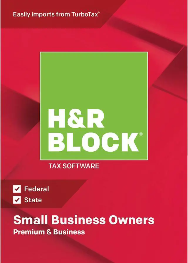 Main image of H&R BLOCK Tax Software Premium & Business 2018 Windows - Download