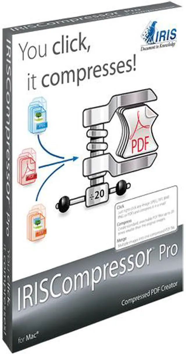 Main image of IRIS IRISCompressor Pro for Mac OSX - Download