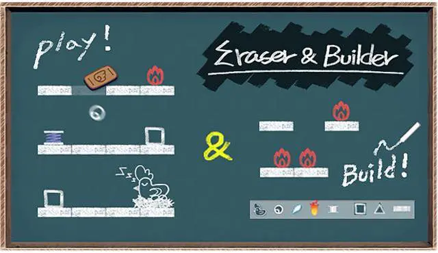 Main image of Eraser & Builder - PC [Online Game Code]
