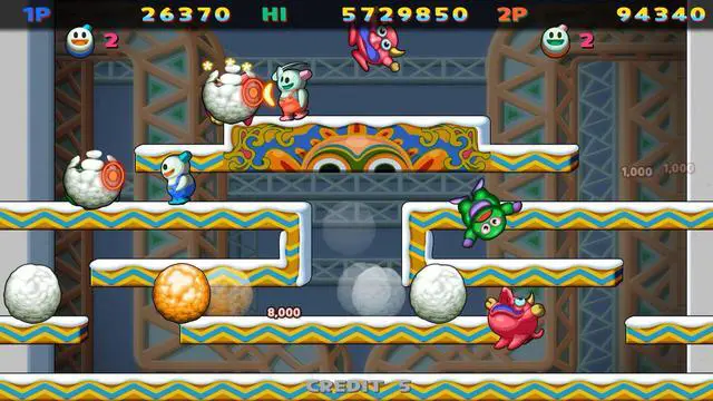 Alt view image 2 of 8 - SNOW BROS. SPECIAL: ANNIVERSARY EDITION - PC [Steam Online Game Code]