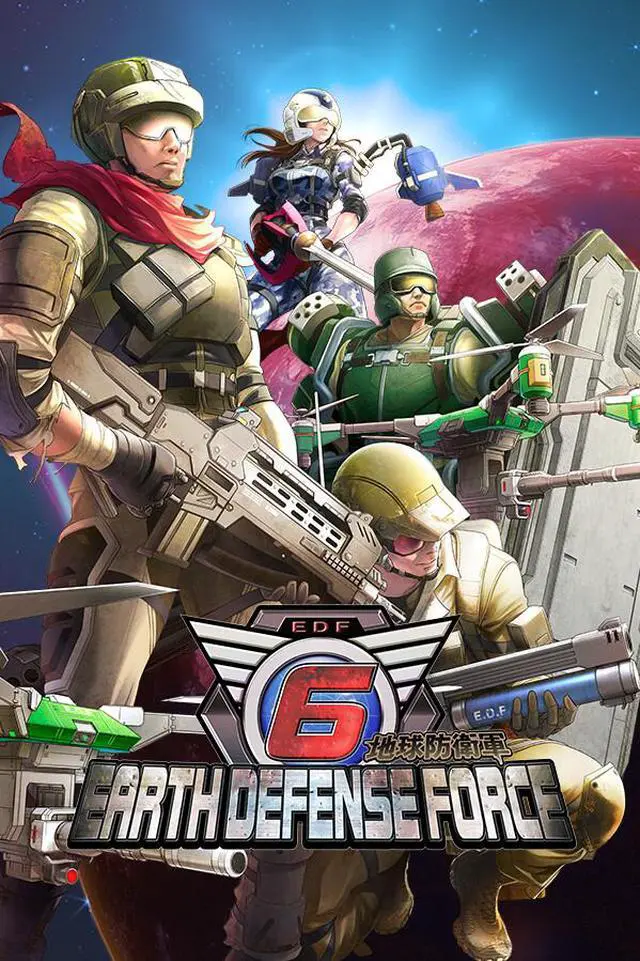 Main image of EARTH DEFENSE FORCE 6 - PC [Steam Online Game Code]