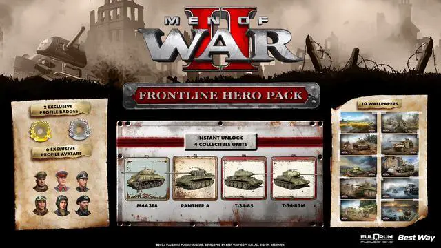 Alt view image 2 of 14 - Men of War II – Deluxe Edition - PC [Steam Online Game Code]