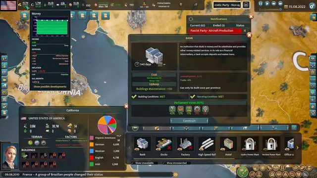Alt view image 5 of 12 - Realpolitiks 3: Earth and Beyond - PC [Steam Online Game Code]