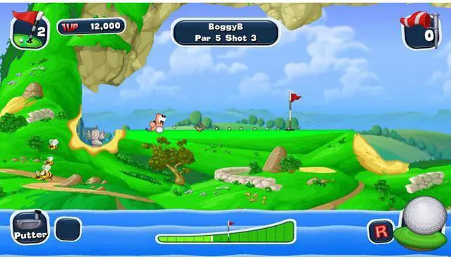 Alt view image 2 of 9 - Worms Crazy Golf [Online Game Code]