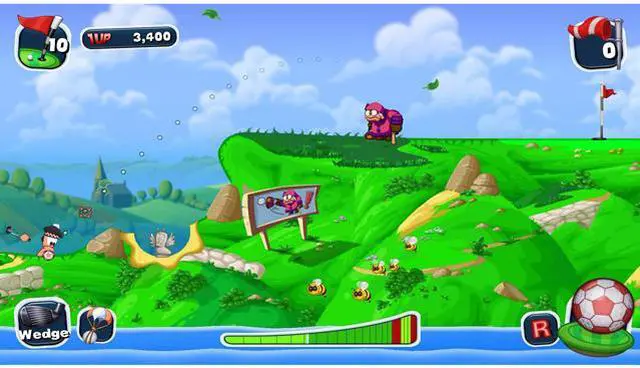 Alt view image 4 of 9 - Worms Crazy Golf [Online Game Code]