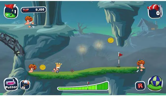 Alt view image 5 of 9 - Worms Crazy Golf [Online Game Code]
