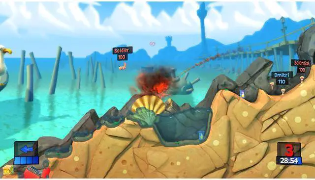 Alt view image 5 of 9 - Worms Revolution [Online Game Code]