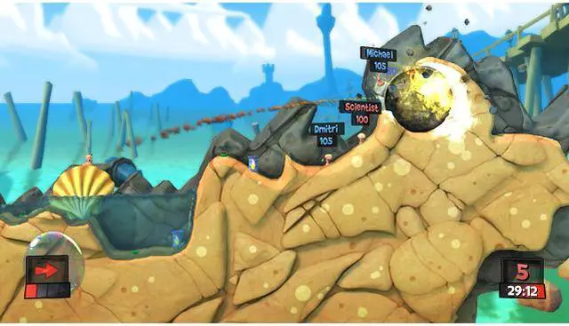 Alt view image 8 of 9 - Worms Revolution [Online Game Code]