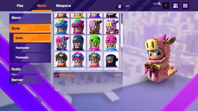 Alt view image 3 of 18 - Worms Rumble Digital Deluxe Edition  [Online Game Code]