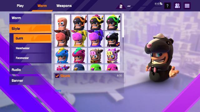 Alt view image 2 of 7 - Worms Rumble - Legends Pack  [Online Game Code]
