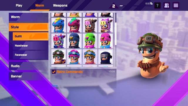 Alt view image 4 of 7 - Worms Rumble - Legends Pack  [Online Game Code]