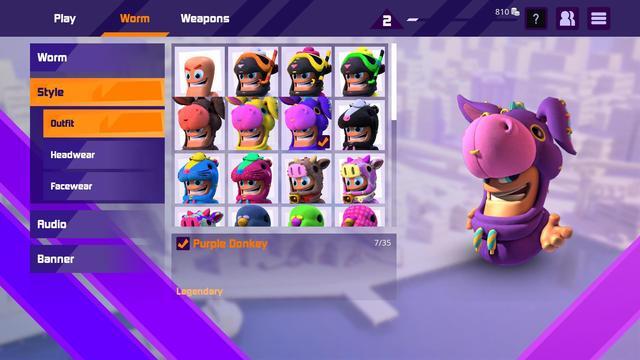 Alt view image 6 of 7 - Worms Rumble - Legends Pack  [Online Game Code]