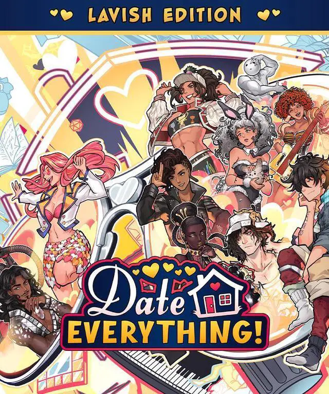Main image of Date Everything! - Lavish Edition - PC [Steam Online Game Code]